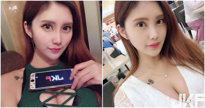 【WPT扑克】性感電眼正妹「許伊兒」！去吃飯也穿兇兇的，餐廳客人都被迷住了！