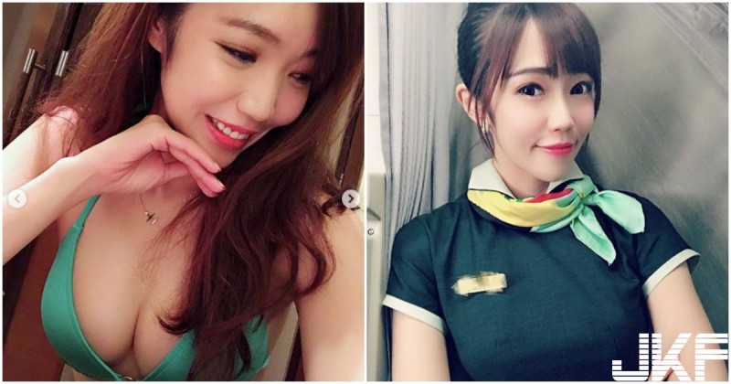 【WPT扑克】長榮空姐制服下有「超辣美乳」，惹火W型畫面讓網友都受不了…