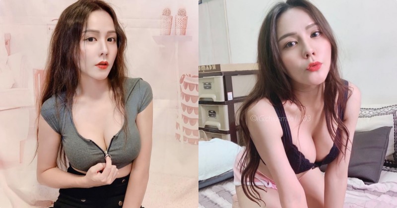 【WPT扑克】正妹「心心兒」拉鍊下拉超誘惑，「搭配黑絲」畫面超撩人！