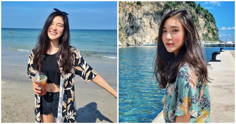 【WPT扑克】海邊遇到回眸一笑正妹「Bestie Liu」，超細纖腰把遊客都迷倒了～