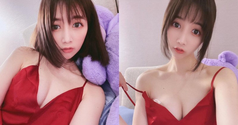 【WPT扑克】大眼萌妹「Annbabe安安」深V裝火辣自拍，「性感深溝」讓你視線移不開！