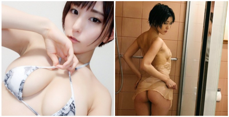 【WPT扑克】天然G奶寫真女星「朝比奈祐未」最色氣的身體，滿滿美尻後入視角滿足你深層的慾望