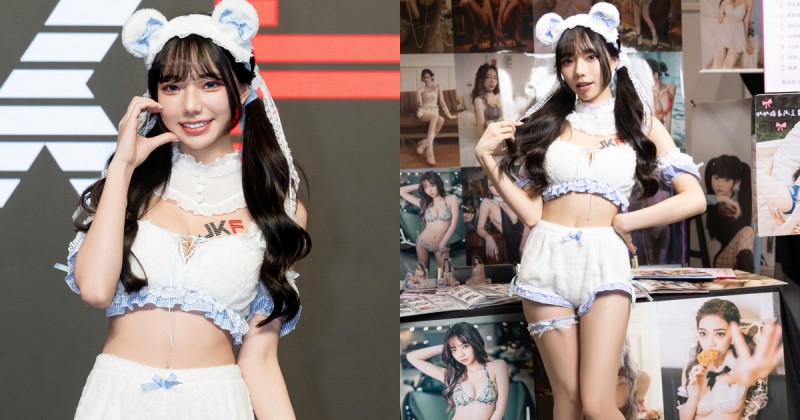 【WPT扑克】超優質服務！JKF女郎招待祭純慾女神「啾啾」把你當寶貝老公相處！