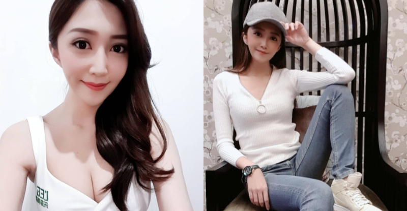 【WPT扑克】１７２長腿高妹！「裴裴Satin」水靈大眼笑容太甜，豐滿雪乳輕易就拱出超深事業線！