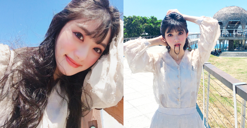 【WPT扑克】綁馬尾真是撩人的不敗經典！「Cythia」大眼甜笑現迷人酒窩，細長美腿更掀起戀愛龍捲風！