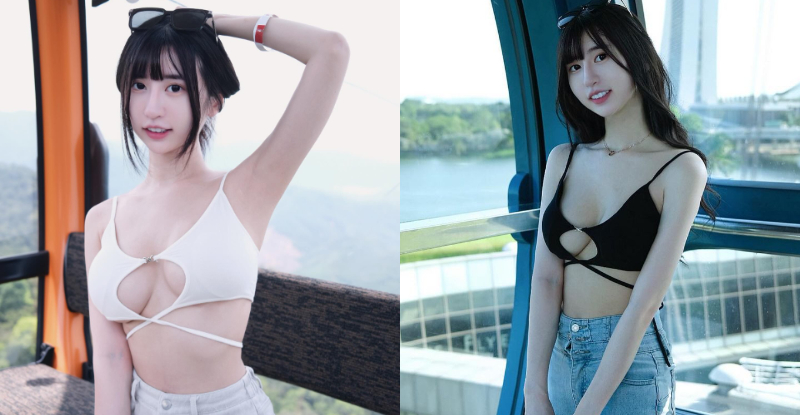 【WPT扑克】甜美小姐姐「甄兒Anna」出國就開洞，「白皙UU」走到哪露到哪