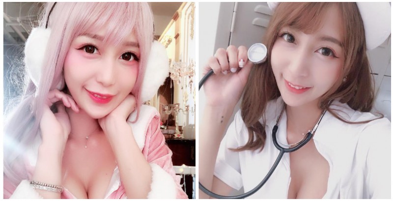 【WPT扑克】粉紅色泡泡怎麼能這麼辣！「性感少女Coser」羋夢角色扮演解放好身材