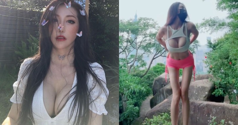 【WPT扑克】「巨乳細腰正妹」辣爬象山！「豐滿上圍」抖動畫面太犯規，翹臀長腿也好吸睛！