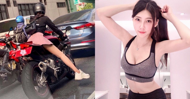 【WPT扑克】大馬路上捕捉「短裙重機正妹」！不只背影兇正面也超胸，網友吶喊：想跟在她後面！