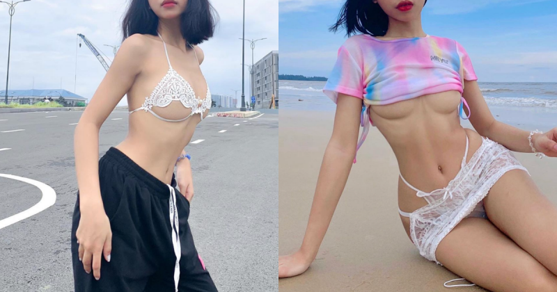 【WPT扑克】揭開神秘面紗！越南「不露臉正妹」首度PO出「露臉照」，大尺度性感穿搭…長相卻超清純