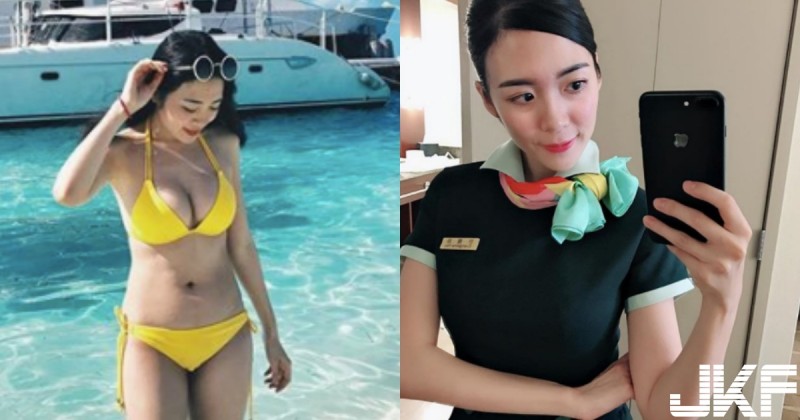 【WPT扑克】國外旅遊這麼兇！「長榮正妹空服」比基尼秀兇狠好身材，「美腿蜂腰」比例棒極了！