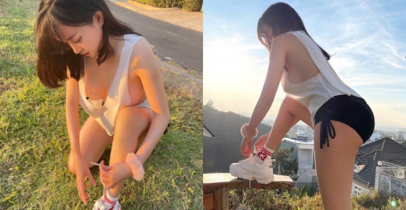 【WPT扑克】跑步遇「爆乳妹」沒穿內衣就出門　寬鬆吊嘎根本遮不住