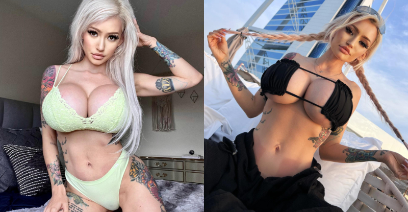 【WPT扑克】大…還要更大！刺青妹配備「浮誇系爆乳」　巨型奶彈迎面襲擊絕對扛不住