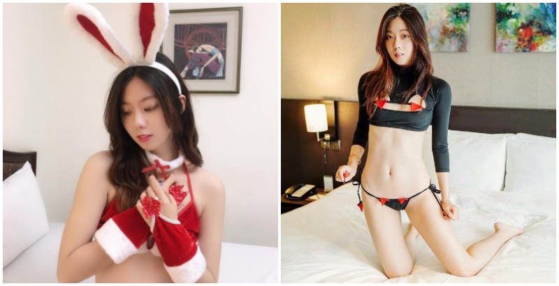 【WPT扑克】「美腿女神」夢夢變身性感聖誕兔兔，惹火完全解放纖腰長腿外帶緊緻翹臀