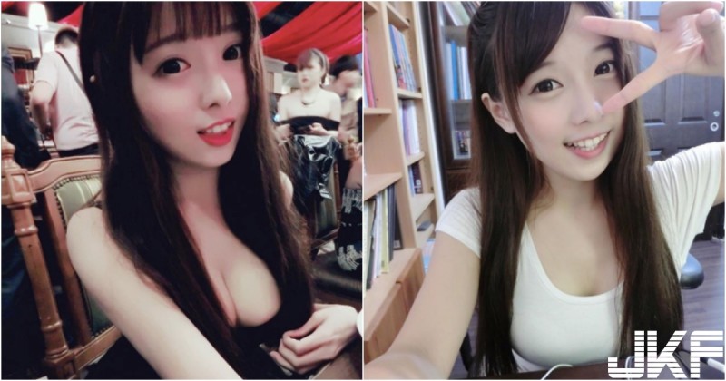 【WPT扑克】台中教大「渾圓美乳妹」身材超犯規！「低胸爆奶」吃金色三麥！不用喝就看醉了啊！