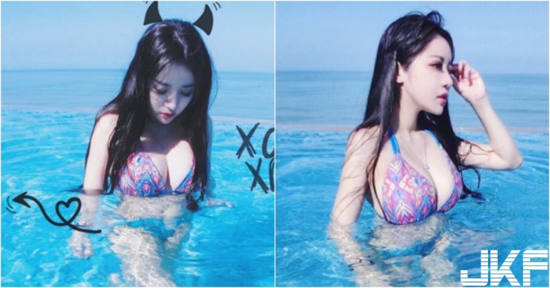 【WPT扑克】水中「爆奶小惡魔」！超邪惡的「渾圓美乳」霸佔視線！出水瞬間太猛啦！