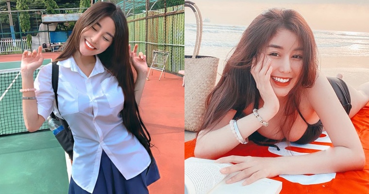 【WPT扑克】爆紅到韓國！「越南學生妹」Chin仙氣爆棚！酥胸太有料…襯衫、衣服都變形