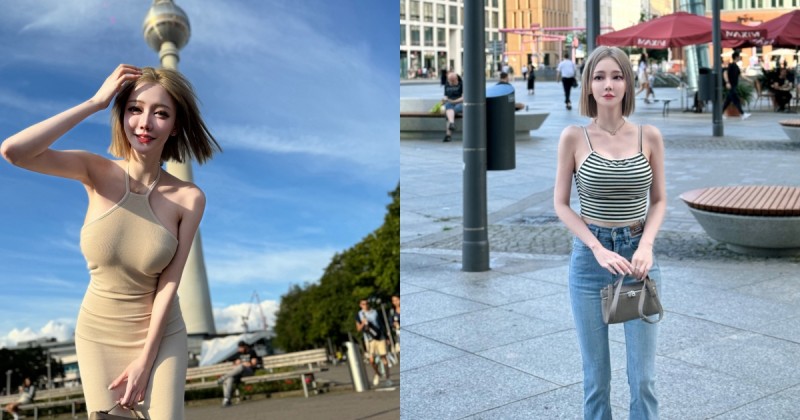 【WPT扑克】窈窕爆乳正妹「酸酸Enny」德國打卡！「胸前超有料」比柏林電視塔還搶眼