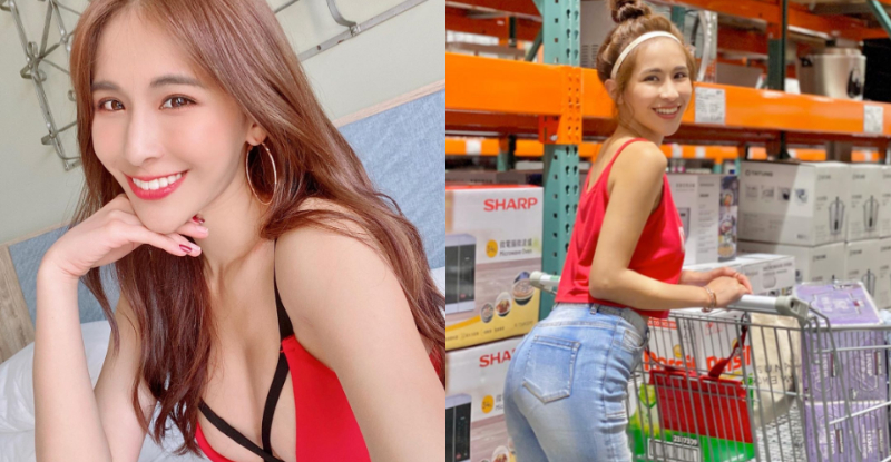 【WPT扑克】賣場驚見美人臀！「吉海莉Halley」包子頭展燦爛笑顏，邪惡翹臀欠人放進購物車！