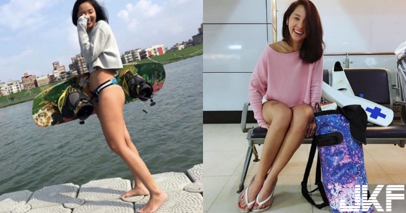 【WPT扑克】戀愛了！清爽正妹「好林」，健身滑水練出「神級美腿」讓人無法移開視線啊！