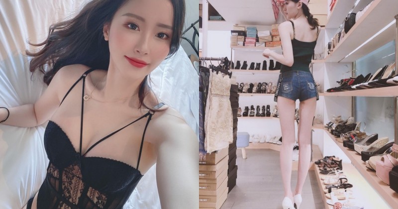 【WPT扑克】專櫃試鞋的「白皙長腿妹」迷你短褲太犯規！超優比例藏不住，正面辣度激增！