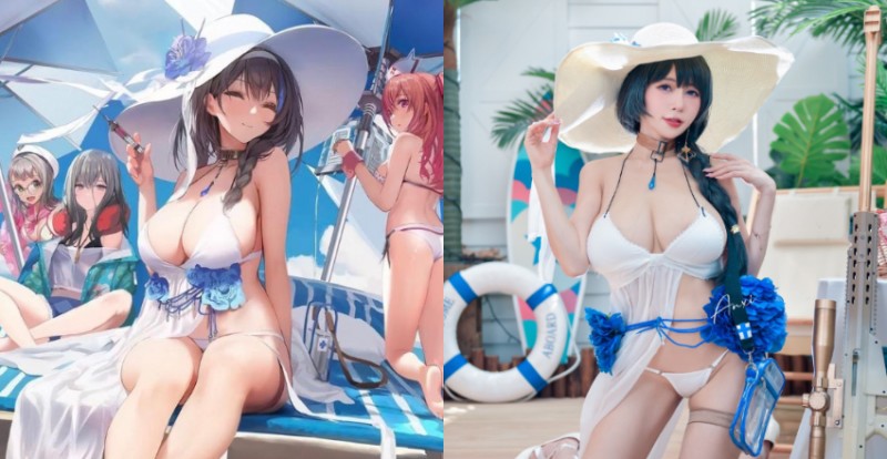 【WPT扑克】巨乳甜心《安希Anxi》二次元身材完美還原「海灣女神梅里」