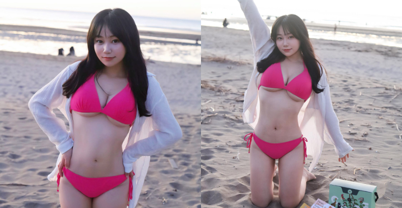 【WPT扑克】重乳拿鐵！比基尼正妹「小九九」海灘請咖啡，「銷魂南半球」漏餡超震撼