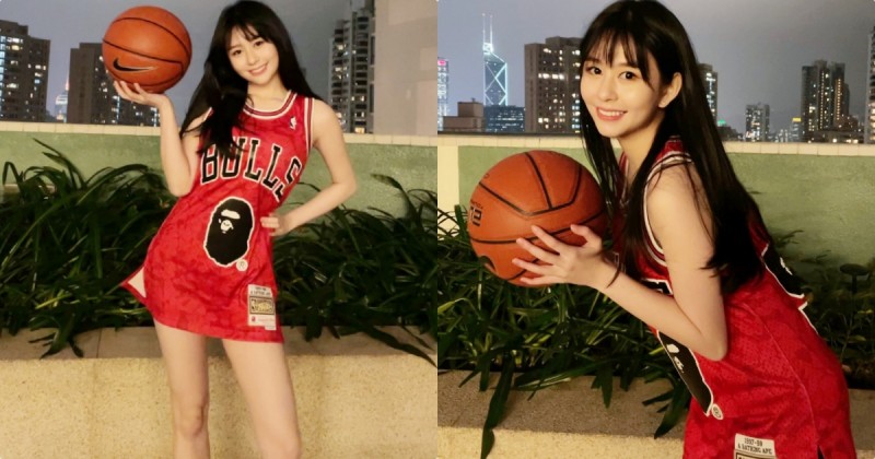 【WPT扑克】神還原！邱淑貞女兒Cos赤木晴子，穿球衣露出「超修長辣腿」！