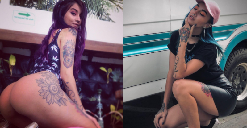 【WPT扑克】刺青辣妹有穿像沒穿　透明薄紗出賣「長輩」…奶球渾圓飽滿又粉嫩嫩