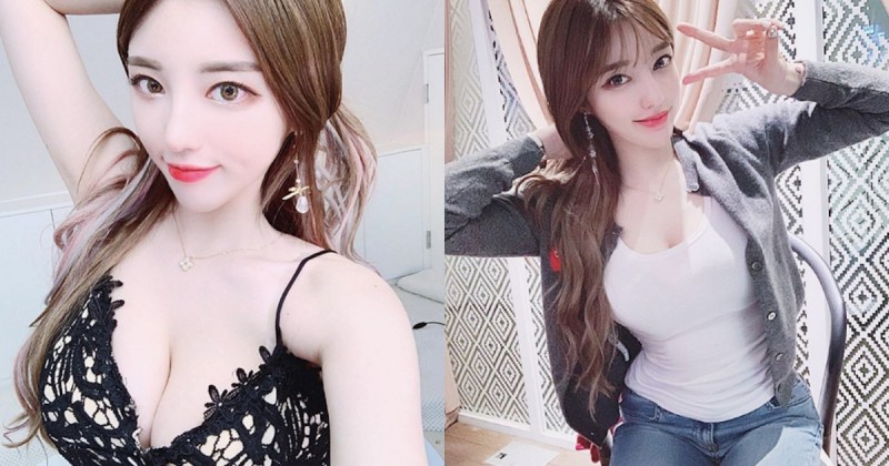 【WPT扑克】甜美氣質歐膩「jeehyeounn」胸前好大包，每次直播粉絲都瘋狂刷禮物啊！