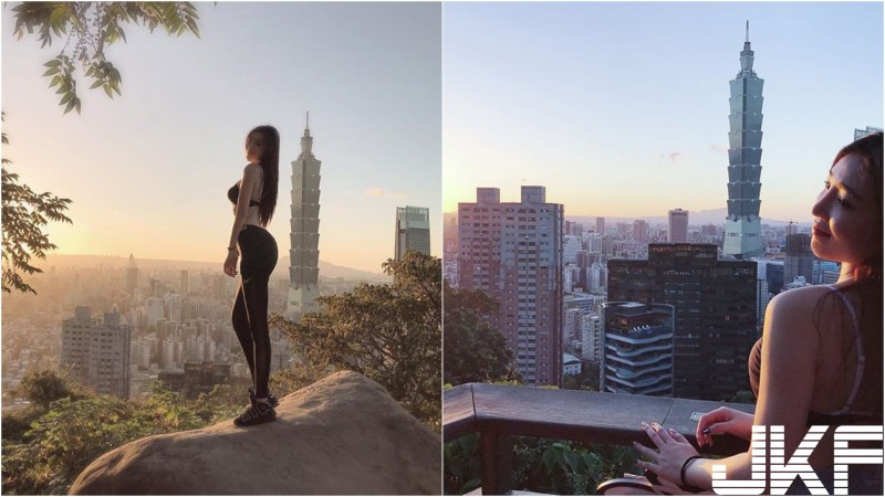 【WPT扑克】爬山遇到也要多看好幾眼！「超低胸」運動內衣妹子，胸前兩球肉丸子又大又白…