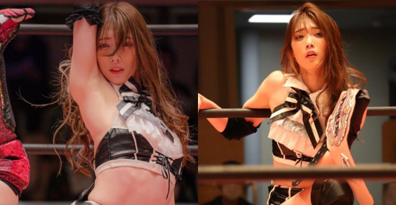 【WPT扑克】「摔角界林志玲」赤井沙希擂台照表情太銷魂讓網友都戀愛