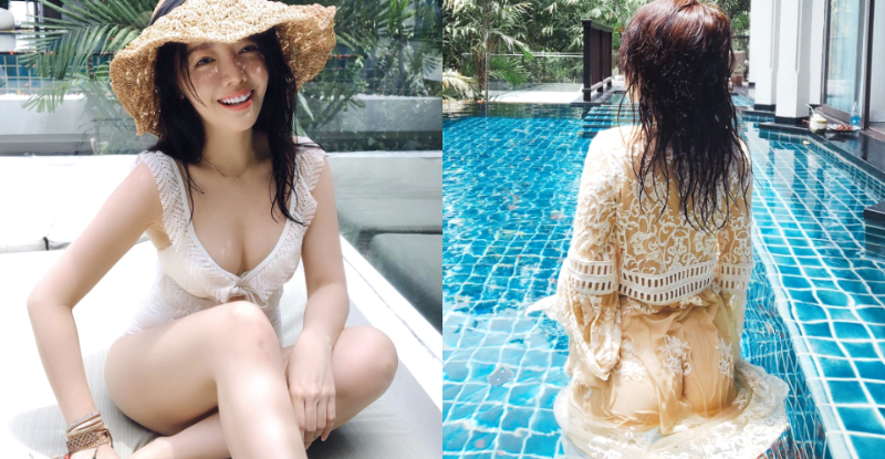 【WPT扑克】美人裸泳蜜桃乍現！ＨＤ嫩膚正妹「林星潼Tani」渡假嶄露逆天美體，曬稚嫩雪乳超犯規！