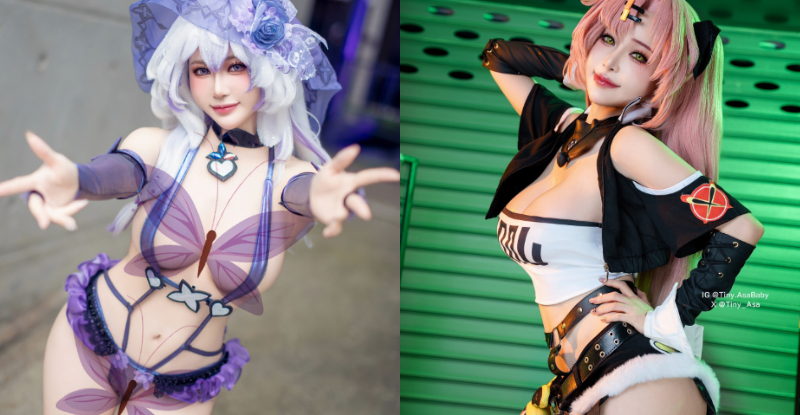 【WPT扑克】頂級寫真Coser《Tiny Asa》性感全輸出　限定活動「拼手速-攝不停」超猛