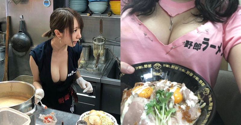 【WPT扑克】東京必朝聖拉麵店！H奶店員甩奶端上「超爆乳拉麵」給你爆滿蛋白質！
