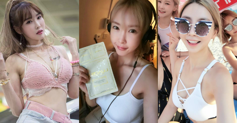 【WPT扑克】特調！正妹深Ｖ大露「深邃乳溝」，現調椰奶味道香濃，忍不住想點一杯！