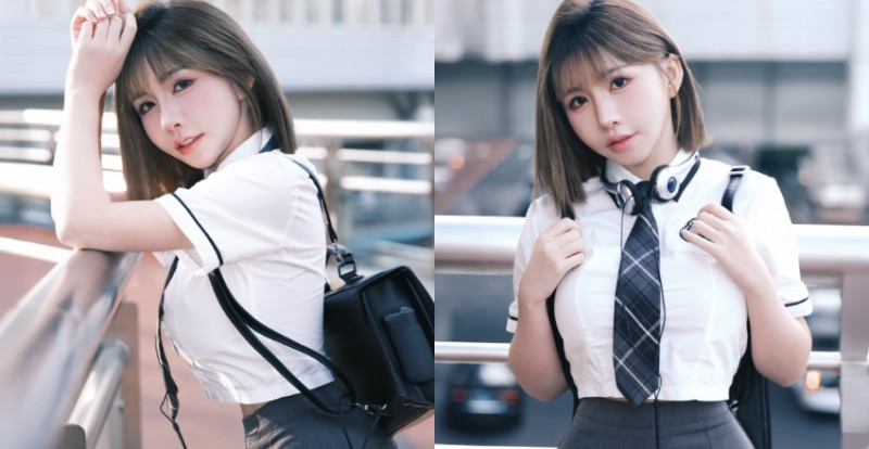 【WPT扑克】哪來這麼萌的學生妹？巨乳小隻馬穿上學生制服展現逆齡魅力