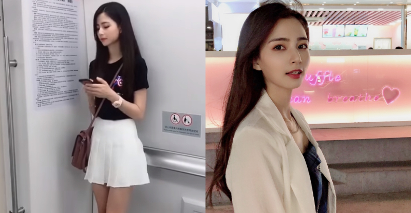 【WPT扑克】通勤路上驚見「神級正妹」影片瘋傳　百褶裙下一雙逆天長腿太誘惑