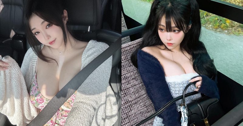 【WPT扑克】兇猛司機「米亞Mia」放閃燈上路，「白大氣囊」震撼用路人！