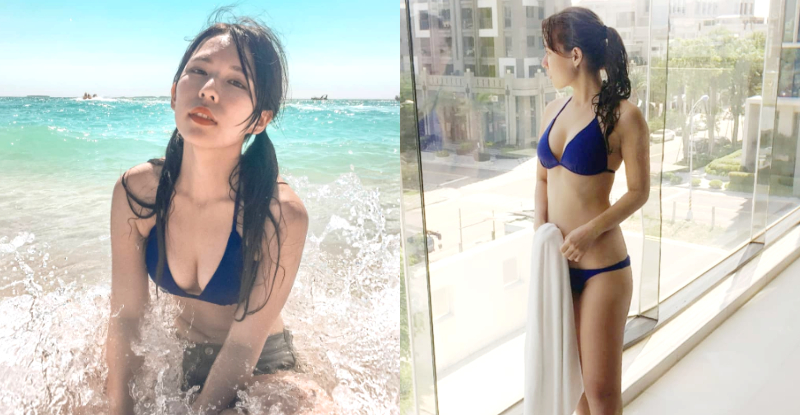 【WPT扑克】超甜美幼稚園老師！「Yuki」清新面孔身材姣好，放假就是要到海邊解放美嫩雪乳！