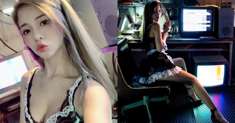 【WPT扑克】超兇女僕「小米恩Mina」幫你打掃D槽！「爆乳美腿」誘惑，要你只看她一人！