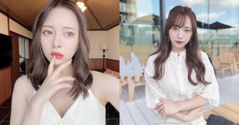 【WPT扑克】上智大學20歲「混血女大生」，身穿V領洋裝有夠性感！