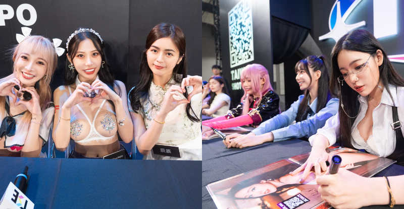 【WPT扑克】親筆簽名就是香！JKF VIP限定活動…人氣女郎出動　TSE現場福利加碼送～