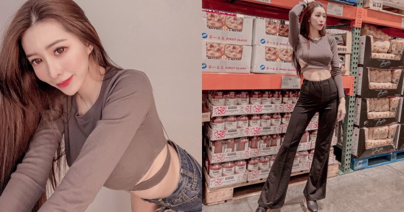 【WPT扑克】好市多購物看見「蠻腰長腿正妹」！甜心Ivy﻿膚白貌美超引人注目，還暗藏D杯美乳！