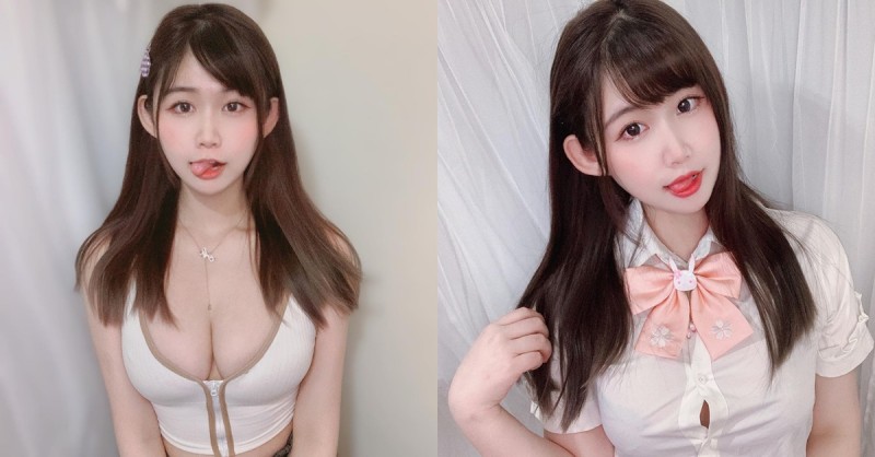 【WPT扑克】甜美實況主「小桃子」飽滿身材超兇猛，襯衫穿起來好繃啊！