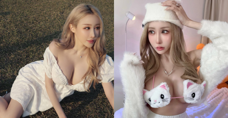 【WPT扑克】巨乳小姊姊「潔兒」邀約進房間，「雙峰貓貓」給粉絲擼擼取暖