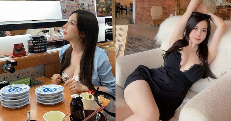 【WPT扑克】吃迴轉壽司遇到「白嫩巨乳正妹」，超豐滿雙球好搶眼！