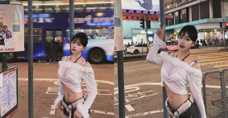 【WPT扑克】香港彌敦道驚見台灣妹「Dory」，應景蛇年展「超細美腰」！