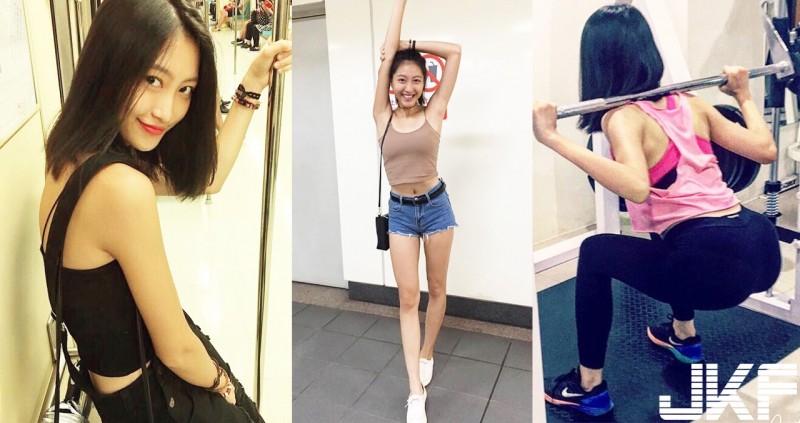 【WPT扑克】「北捷短髮妹」就是狂！美臀長腿「爆汗」運動超誘人～這腹肌根本打趴一堆人…