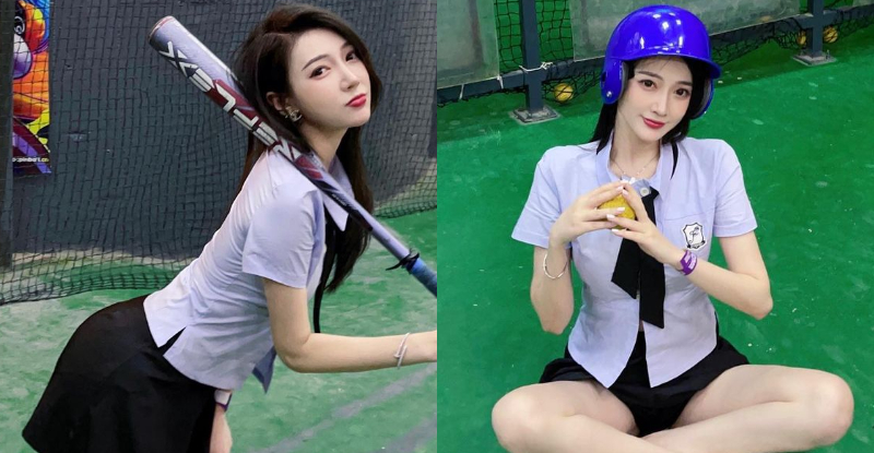 【WPT扑克】「淘氣正妹」揮棒翹起「性感蜜臀」，白嫩辣體讓敵友秒融化